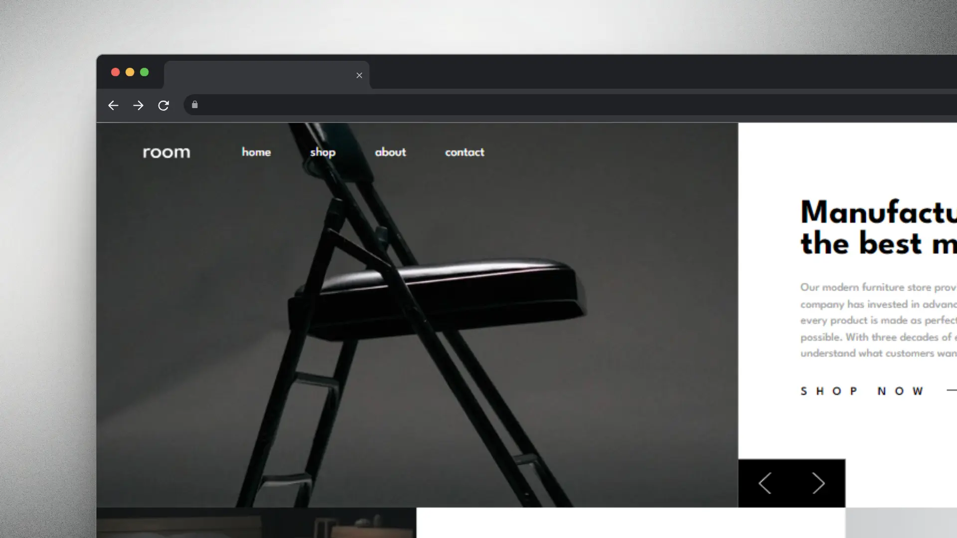 Imagen del proyecto Home Page